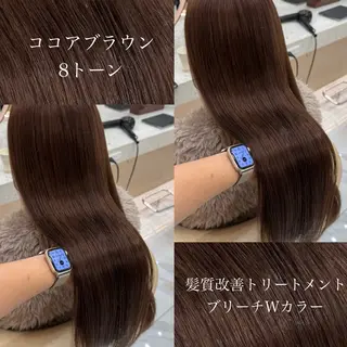 ロング カットモデル募集 長谷川のヘアスタイル