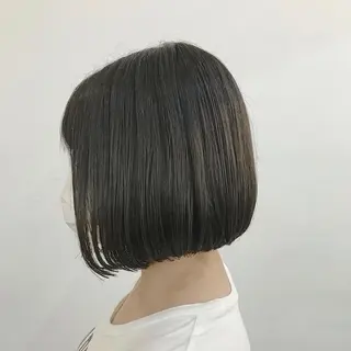 セミロング カラー ヘアアレンジ 伊藤 華紀ᵕ̈*のヘアスタイル