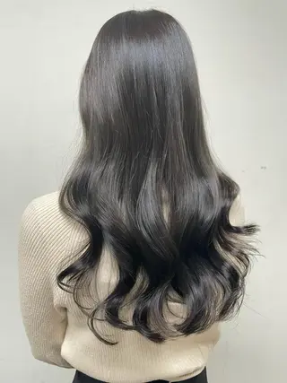ロング カラー パーマ ヘアアレンジ ニシダヒカリ🌙 髪質改善×似合わせのヘアスタイル
