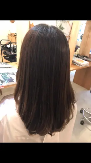 ロング 山口 穂野香のヘアスタイル