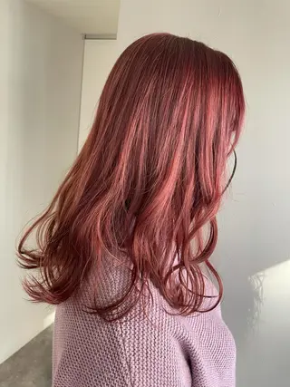 ロング カラー exfa sakura🪞のヘアスタイル
