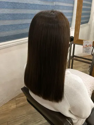 セミロング カラー 【アトレ藤沢】矢野 素子のヘアスタイル