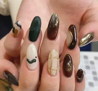 ネイル nailist yuiのネイルデザイン