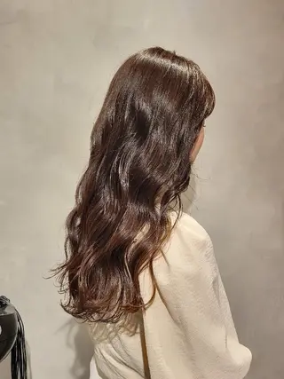 ロング Ayu🐾縮毛矯正/ ブリーチ無しカラーのヘアスタイル