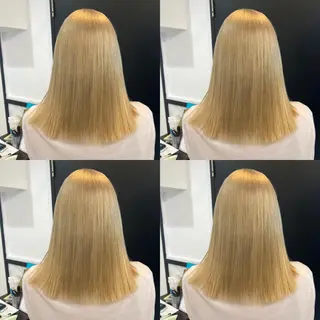 ミディアム カラー ✨縮毛矯正✖︎顔周り レイヤー✨ナカムラのヘアスタイル