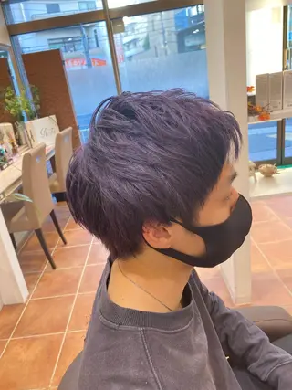 カラー メンズ ☘️お悩み解決☘️ 岡部恒輝のヘアスタイル