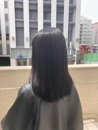 ロング カラー ピンクカラー🎀 米津 美佑のヘアスタイル