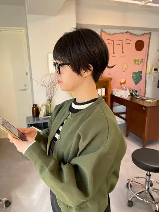 ショート カラー 丁寧なカウンセリング 🌿KENTA🌿のヘアスタイル