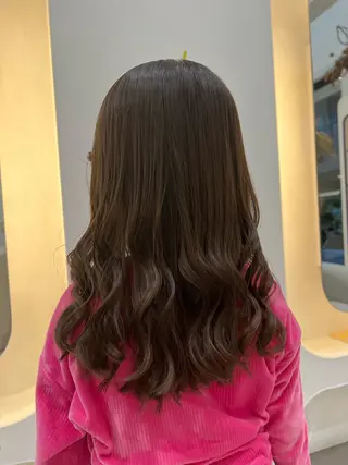 ミディアム カラー パーマ ヘアアレンジ メンズ 堀井 凌平のヘアスタイル