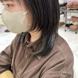 ミディアム 【髪質改善】 【美髪矯正】🌻店長のヘアスタイル