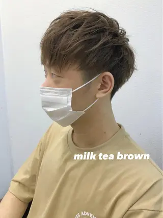 ショート カラー メンズ メンズ似合わせ🪞 副店長 kotoriのヘアスタイル