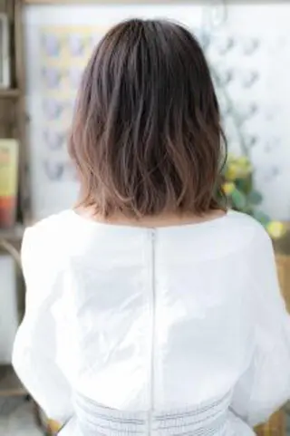 ミディアム カラー 出川 宙☘️のヘアスタイル