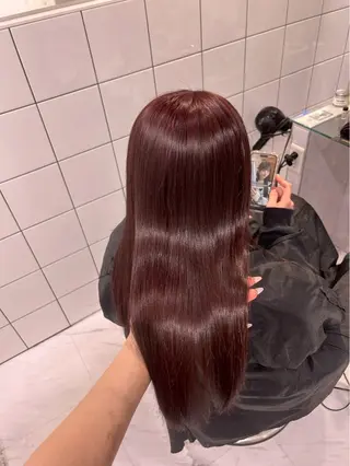 ロング mai /暖色カラー♥️のヘアスタイル