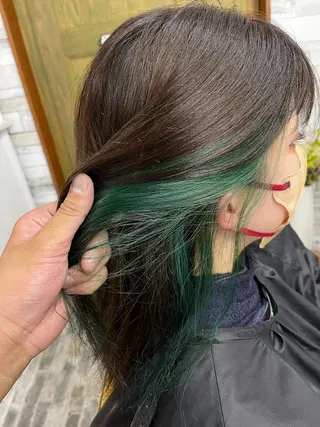ミディアム 大坪 拓斗のヘアスタイル