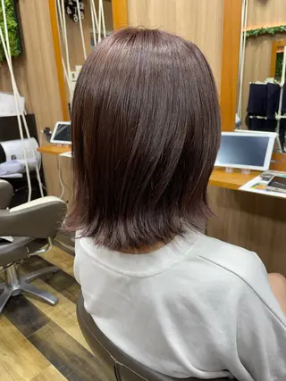 ミディアム カラー 山際勇策 /岐阜美容師のヘアスタイル
