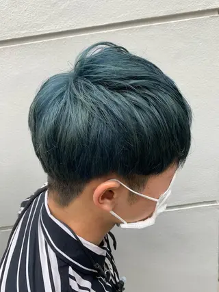 ショート メンズ 韓国　縮毛矯正 髪質改善　木村のヘアスタイル
