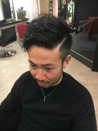 パーマ メンズ パーマPrivate SalonNoa名駅のヘアスタイル