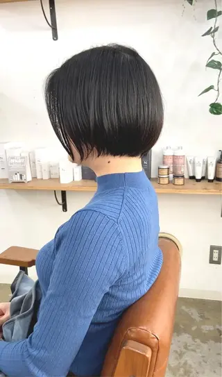 ショート カラー ショートヘア、ボブ こやさん　コヤマのヘアスタイル