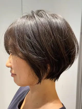 ショート くびれミディアム/似 合わせ/鎌倉/edAのヘアスタイル