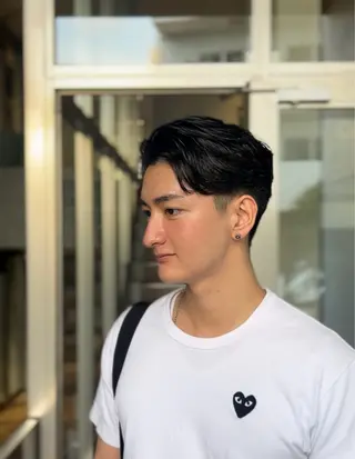 ショート 似合わせパーマ 渡辺尚暉のヘアスタイル