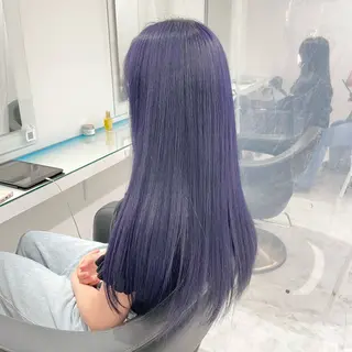 ロング カラー 🤍💕ブリーチカラ ーAyaka💕🤍のヘアスタイル