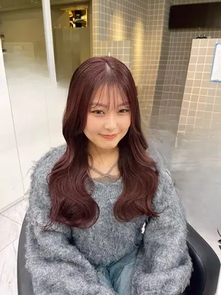 ロング カラー 💖札幌カラー 指名No.1💖玲奈のヘアスタイル