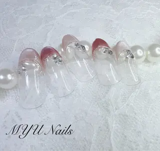 ネイル ニュアンスネイル🌈 MYU Nailsのネイルデザイン