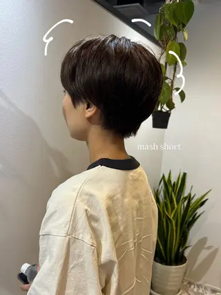 ショート 山下恋佳/矢場町/ ブリーチ/ショートのヘアスタイル