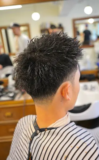 パーマ メンズ 吉祥寺バーバー takumiのヘアスタイル