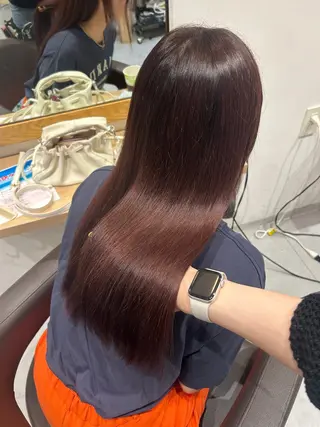 セミロング Chere金剛店 妃南のヘアスタイル