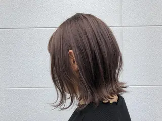 ミディアム カラー ヘアアレンジ ショートヘアはお任せ 冨樫真未のヘアスタイル