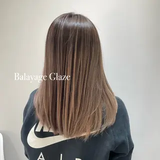 セミロング カラー THE2ND 大竹 瞳のヘアスタイル