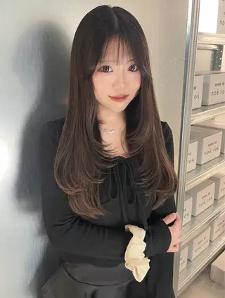 ロング nanase / レイヤーカットのヘアスタイル