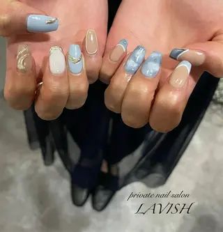 ネイル LAVISH nail salonのヘアスタイル