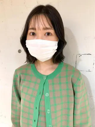 ショート カラー ヘアアレンジ yuka .のヘアスタイル