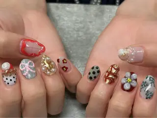 ネイル 【Zina京都駅前】 きぬがわ らむのネイルデザイン