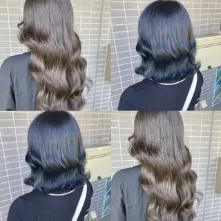 カラー ヘアアレンジ 平原 ミレイのヘアスタイル