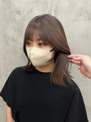 ミディアム カラー SALT WATER所属・🤎𝐌𝐚𝐨⌇ お悩み解決美容師🤎のヘアスタイル