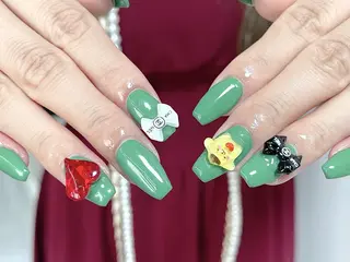 ネイル 🎀cute nail🎀トレンドのネイルデザイン