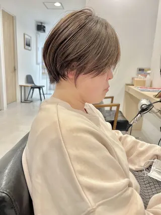 ショート 福井 茉菜美のヘアスタイル