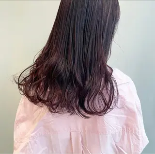 ロング カラー 山口 莉奈のヘアスタイル