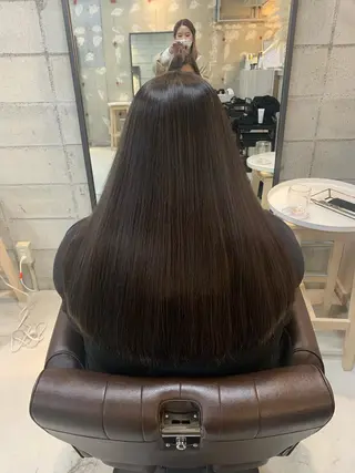 ロング 品川 美和のヘアスタイル