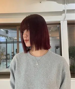 カラー 竹中 彩音のヘアスタイル