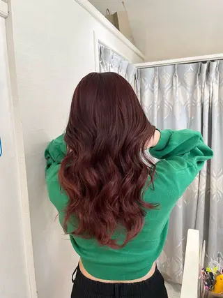 ロング カラー カラー職人 なかもと たつひろのヘアスタイル