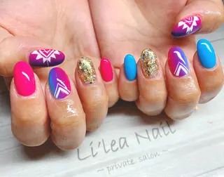 ネイル Li'leaNail AINAのネイルデザイン