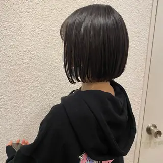ミディアム ボブ/マンツーマン ミヒラケイタのヘアスタイル