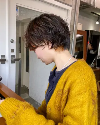 ショート パーマ パーマ/ 🌿nanakoのヘアスタイル