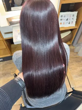 セミロング カラー afloatkobe所属・美髪/髪質改善 川口凌弥のヘアスタイル