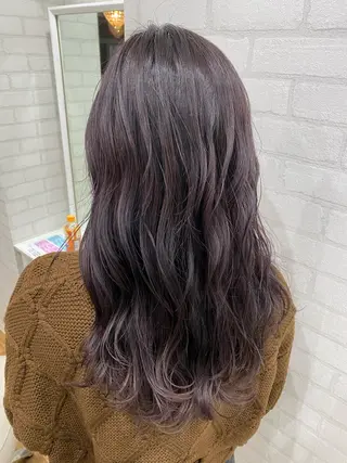 ロング 岩尾 凪のヘアスタイル