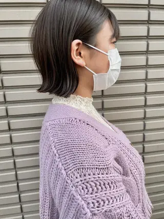 ショート カラー ハイライト／艶カラー 大河シンジのヘアスタイル